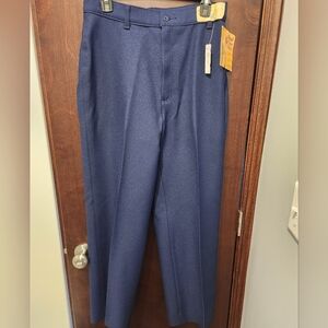 NWTVintage Levi Strauss & Co Original Bend Over Jeans Blue Wide Leg Size 14 1981